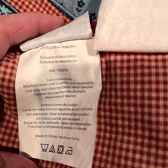 NoJo Crown Crafts Quilt Noah’s Ark Beautifully Done Patchwork Squares - Picture 7 of 11